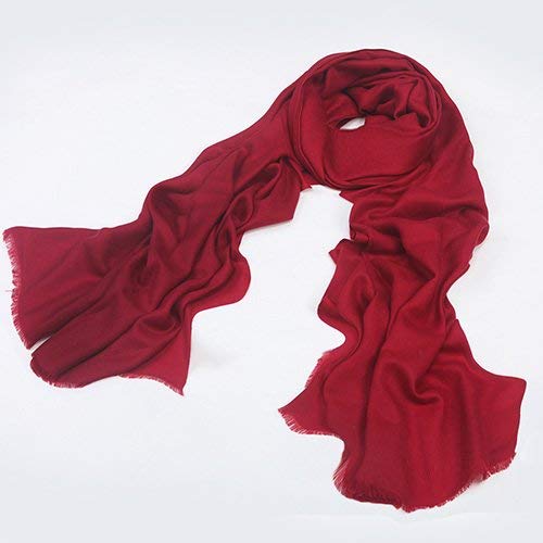 FLYRCX In autumn and winter ladies thicken their wool scarf and shawl for 200cmx73cm