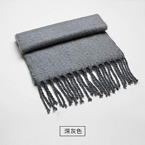 FLYRCX Imitation cashmere scarf autumn winter European style thickening air conditioning room warm shawl 200cmx52cm