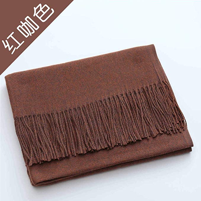 DIDIDD Scarf-european style lady autumn and winter tassel scarf thickening warm imitation cashmere shawl more colors can choose