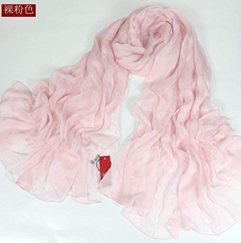 FLYRCX Soft and comfortable silk scarf long sunscreen shawl 200cmx140cm