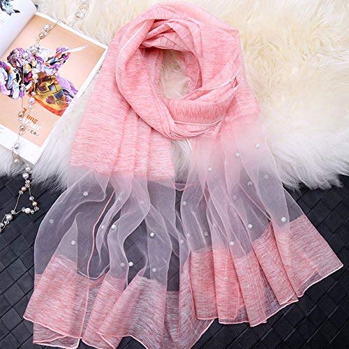 FLYRCX Women's spring and autumn long shawl soft comfortable and breathable scarf 190cmx95cm